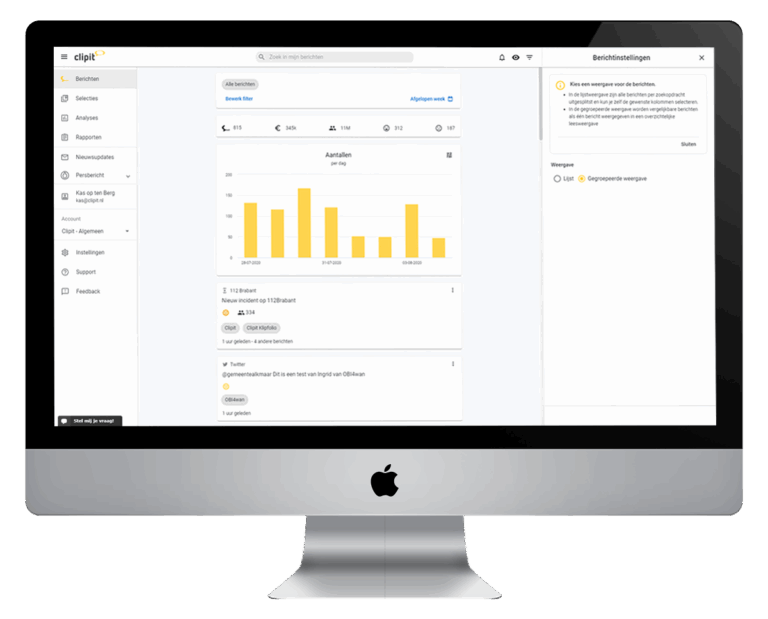 Clipit Drie tips voor 24/7 monitoring met het nieuwe Clipit Dashboard
