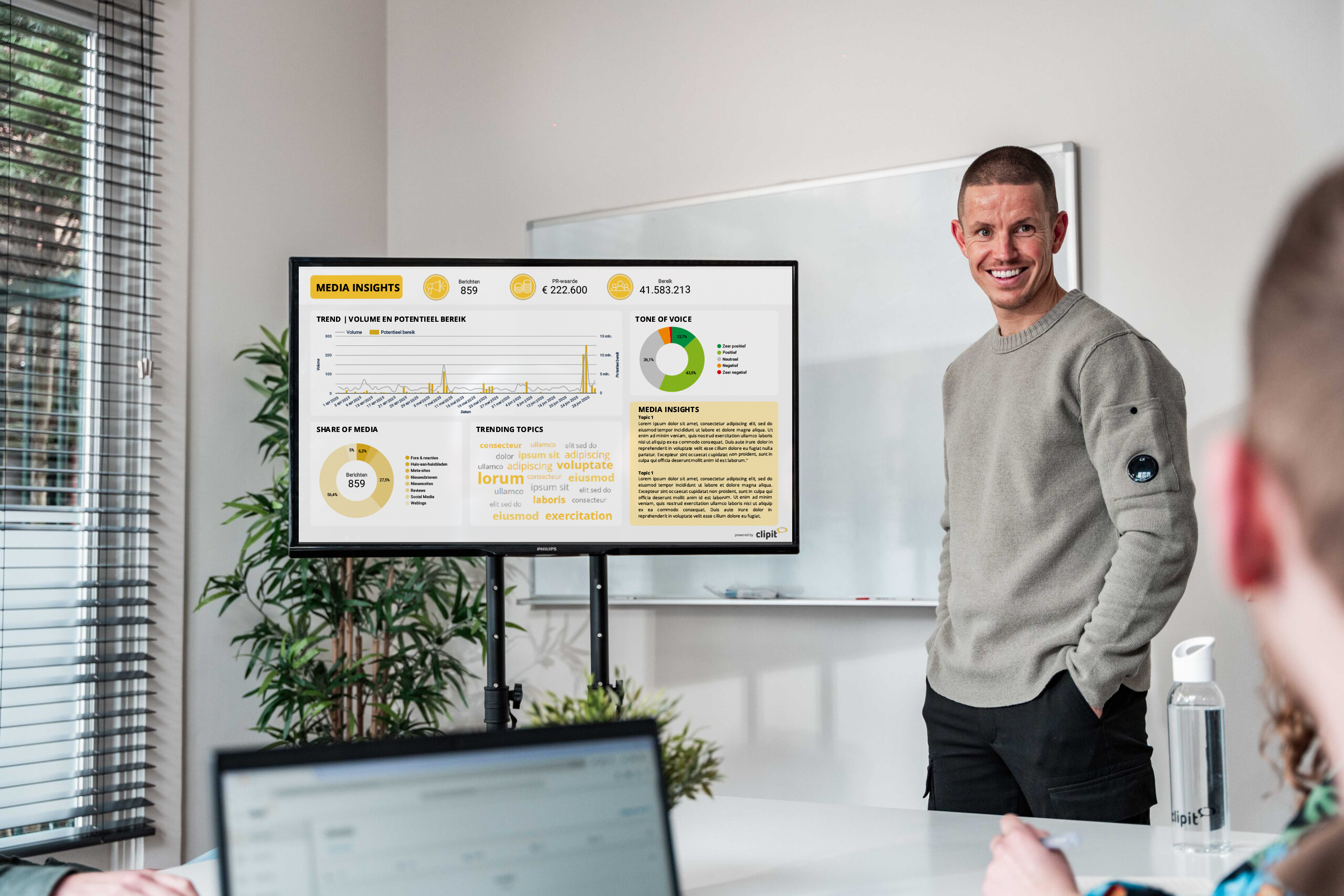 Pr-cirkel persbericht en inzicht